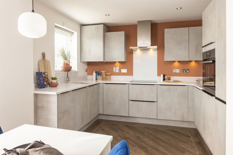 Property 3 of 10. Internal Image Of The Kitchen And Dining Room In The Curdridge
