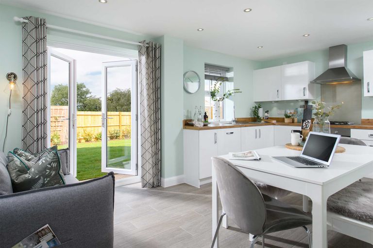 Property 1 of 10. David Wilson Homes Hadley Kitchen