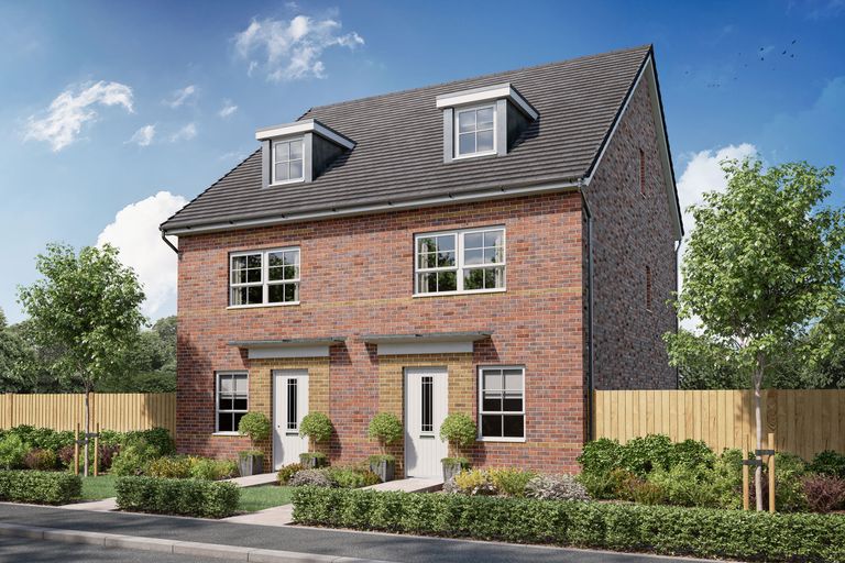 Property 1 of 10. Exterior CGI View Of Our 4 Bed Kingsville Home