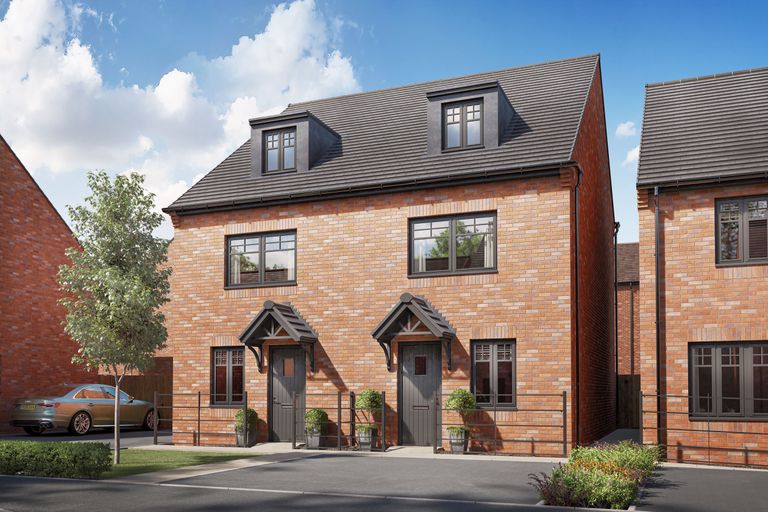 Property 1 of 10. Exterior CGI View Of Our 4 Bed Kingsville Home
