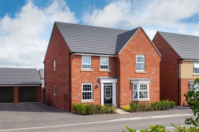 Property 1 of 10. External View Of A Detached Home