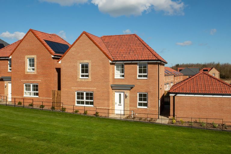 Property 1 of 10. Outside View Of 4 Bedroom Radleigh Home