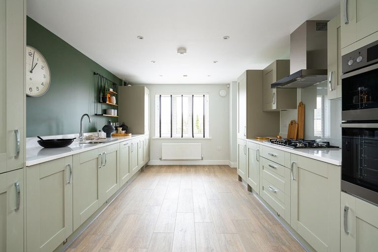 Property 3 of 14. The Galley Kitchen Has Ample Storage And Worktop Space