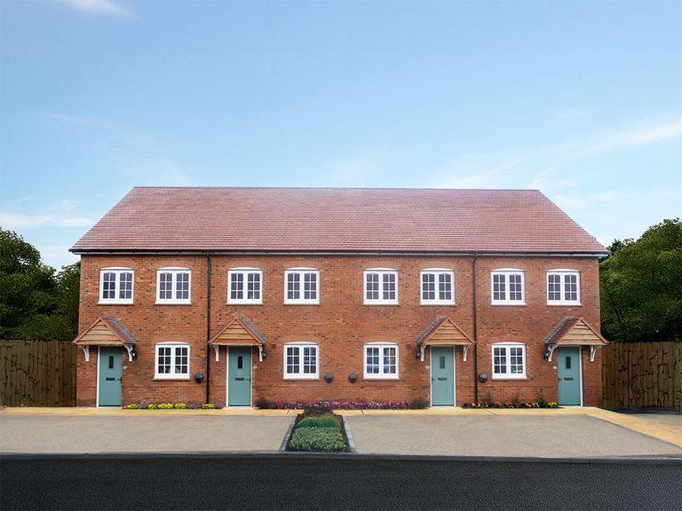 Property 1 of 10. The Stamford External With Parking At The Front And Landscaped Surroundings