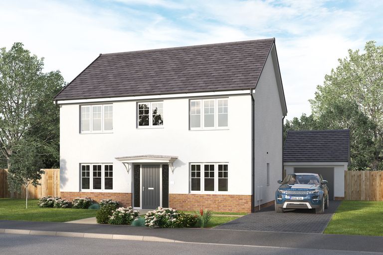 Property 1 of 7. Computer Generated Image, Indicative Exterior, New Build Home