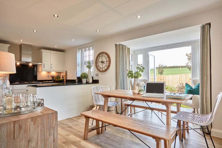 Property 2 of 9. Open Plan Kitchen In The Hollinwood 4 Bedroom Home