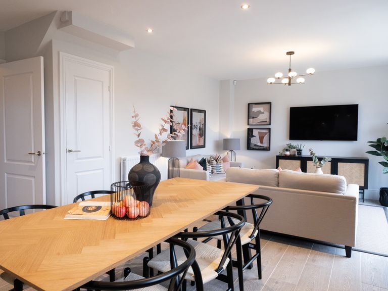 Property 3 of 10. Dining / Family Of The Cambridge, A 4 Bedroom Detached House