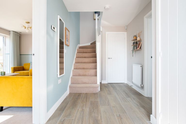 Property 3 of 10. The Central Hallway Is Light And Inviting