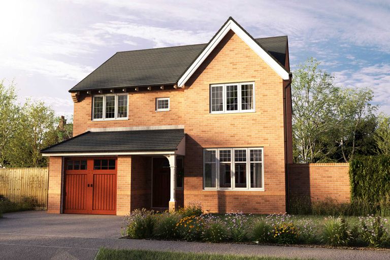 Property 1 of 13. Exterior Skelton Four Bedroom New Build