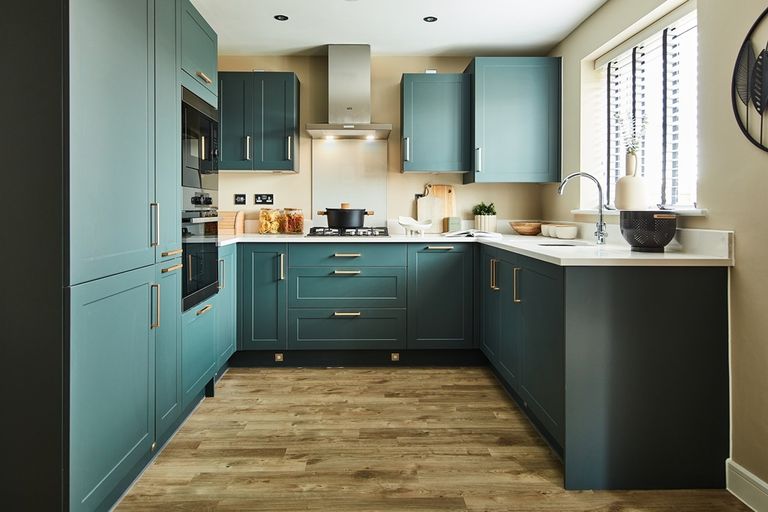 Property 2 of 10. A Modern, Easy To Clean Kitchen
