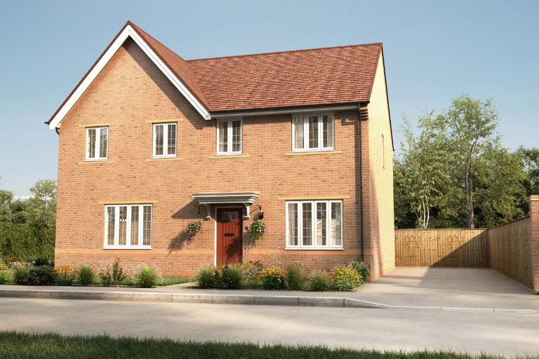 Property 1 of 9. Exterior Buxton Three Bedroom New Build
