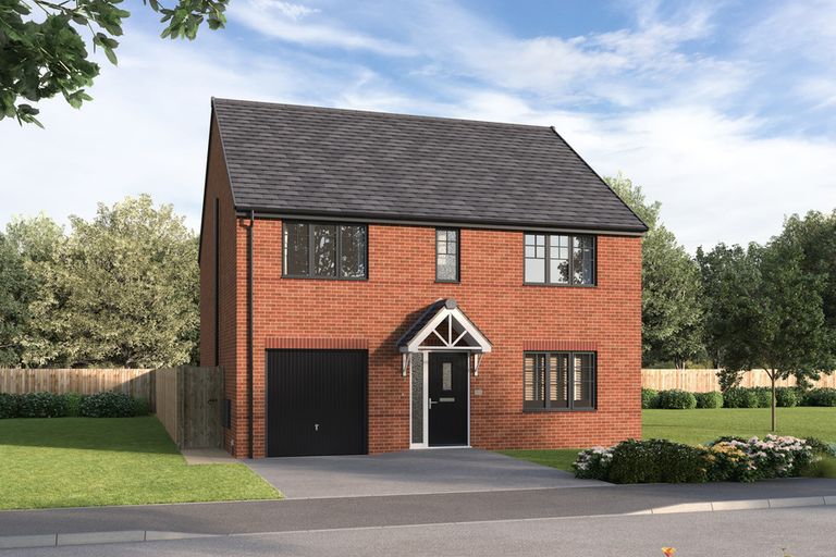 Property 1 of 13. Computer Generated Image, Indicative Exterior, New Build Home