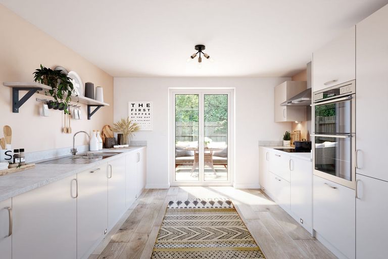 Property 1 of 12. Modern Fitted Kitchen With Ample Storage