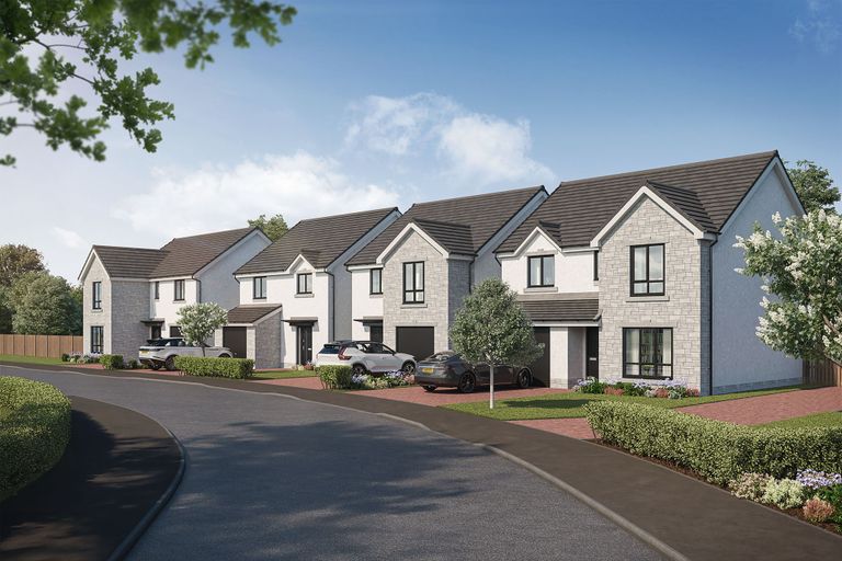 Property 2 of 2. CGI Street Scene