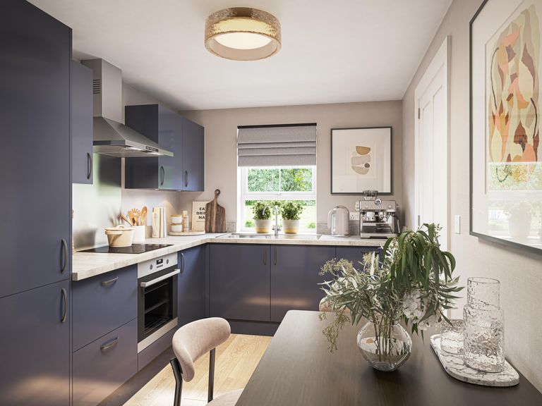 Property 2 of 7. Internal CGI Of The Folkestone Kitchen Ftb