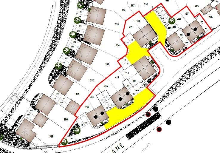 Property 3 of 11. P407 To 418 Yew Tree Meadows Boundary.Jpg