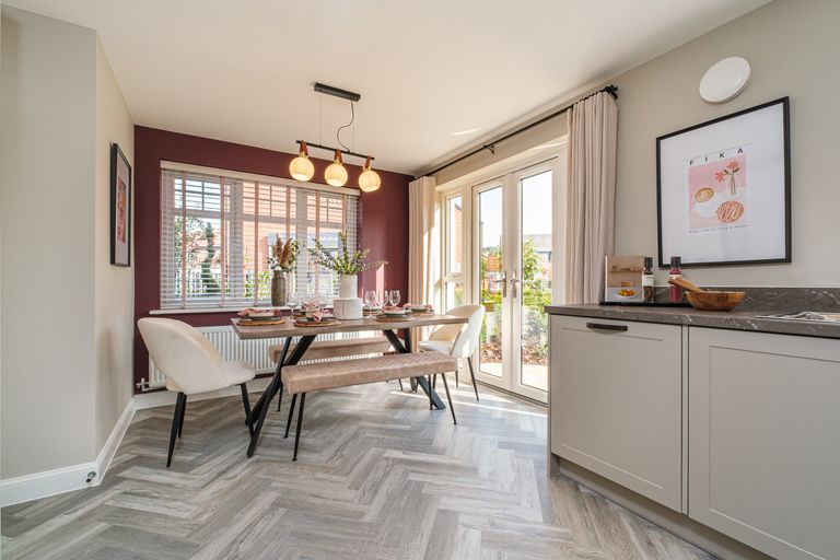 Property 1 of 9. Interior View Of The Kitchen &amp; Dining Space In Our Ennerdale Home