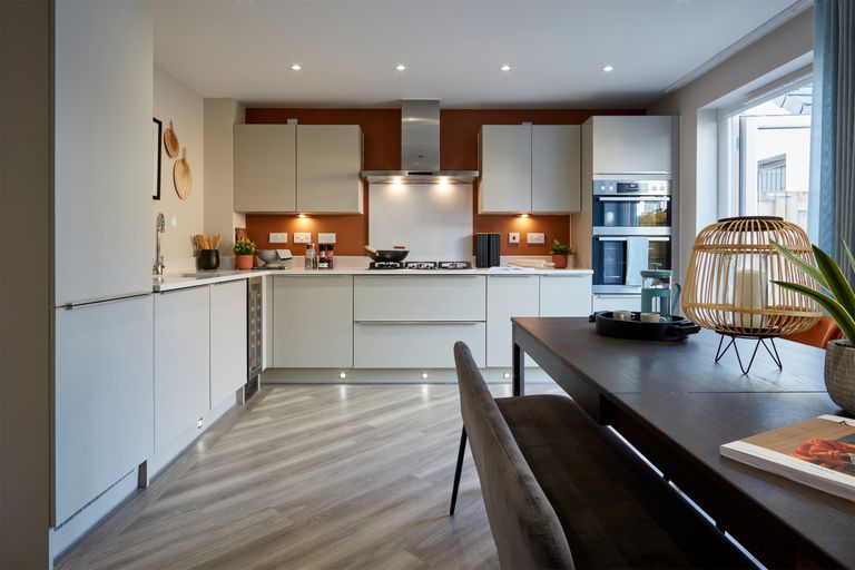 Property 1 of 9. Open Plan Kitchen In The Ingleby 4 Bedroom Home