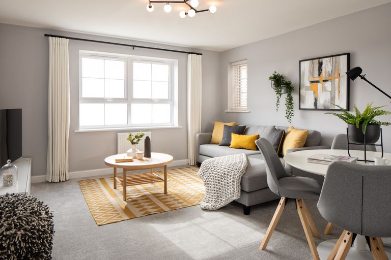 Property 3 of 5. Apartment Internal Lounge Diner