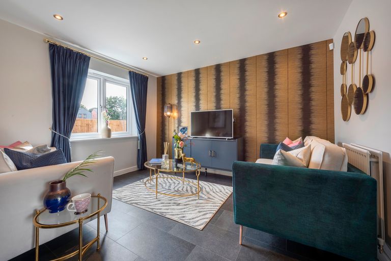 Property 2 of 9. Indicative Living Room, Contemporary Modern Decoration