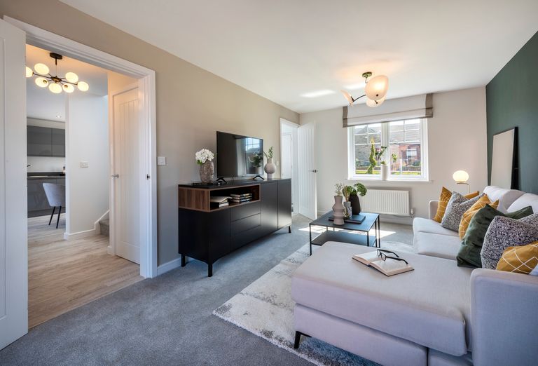 Property 2 of 9. Indicative Living Room, Contemporary Modern Decoration