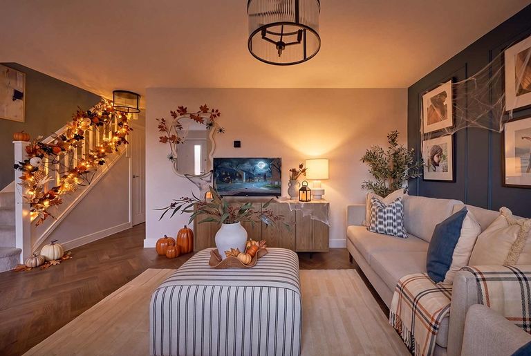 Property 1 of 17. A Cosy Spot For Spooky Halloween Movie Nights