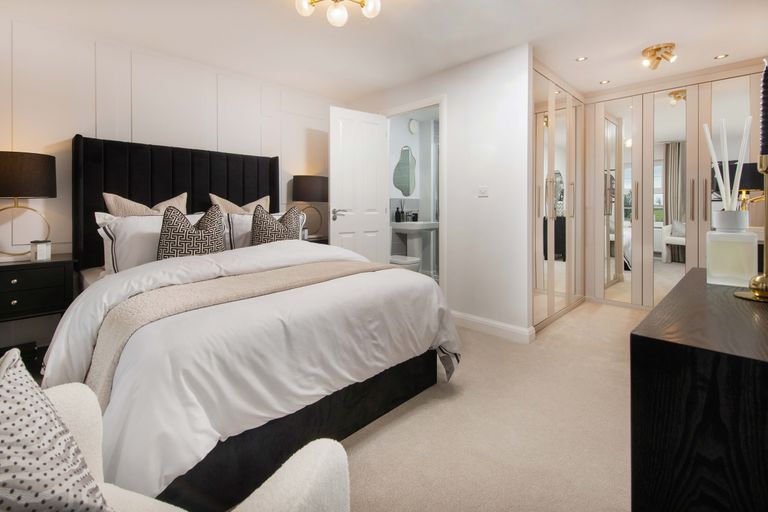 Property 3 of 8. Main Bedroom With Dressing Area