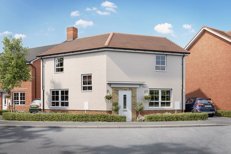 Property 1 of 6. Outside Of The 3 Bedroom Redford At Hawthorn Grove