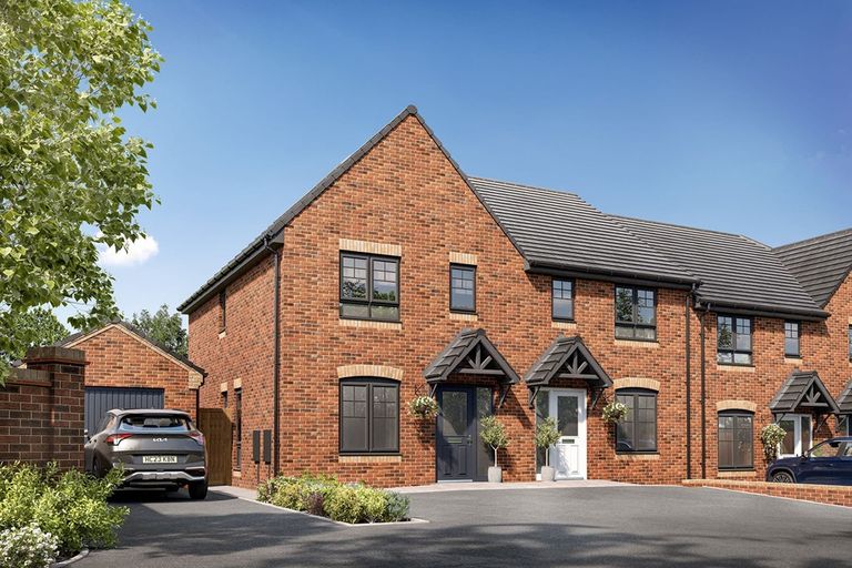 Property 1 of 12. Artists Impression Of The Brambleford Terraced