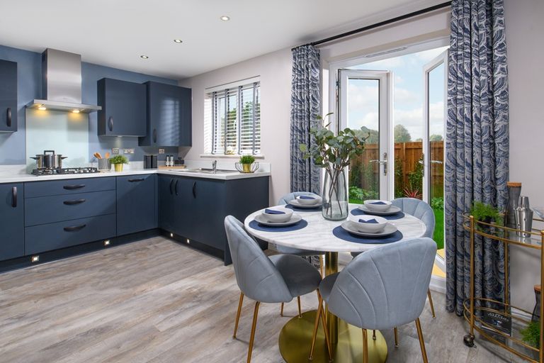 Property 3 of 10. The Stunning Open Plan Kitchen Looking Through Into The Garden
