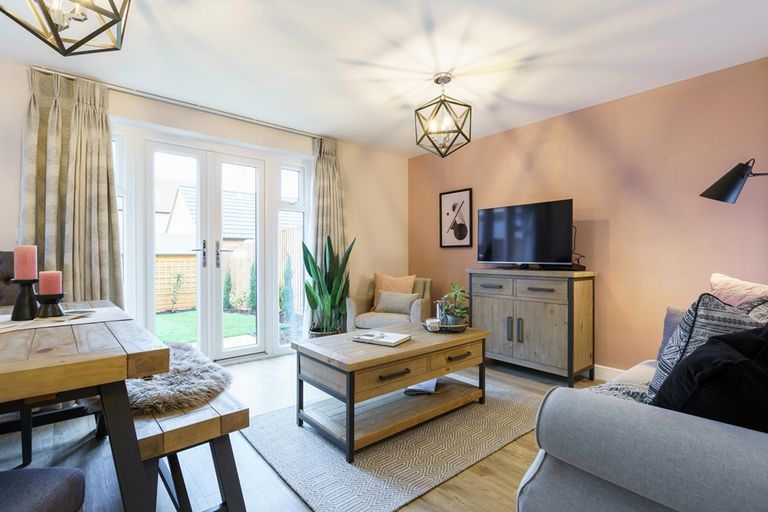 Property 1 of 10. The Family/Dining Area Has Double Doors Out To The Garden