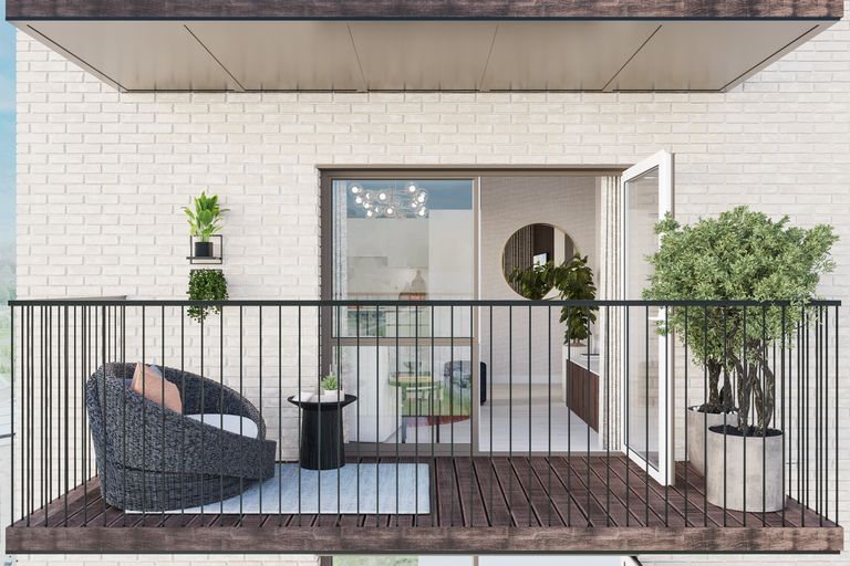 Property 2 of 6. Balcony - Barton Apartments