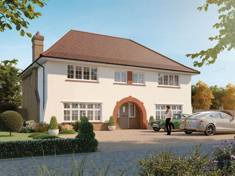 Property 1 of 10. External CGI Of The Highgrove In White Render