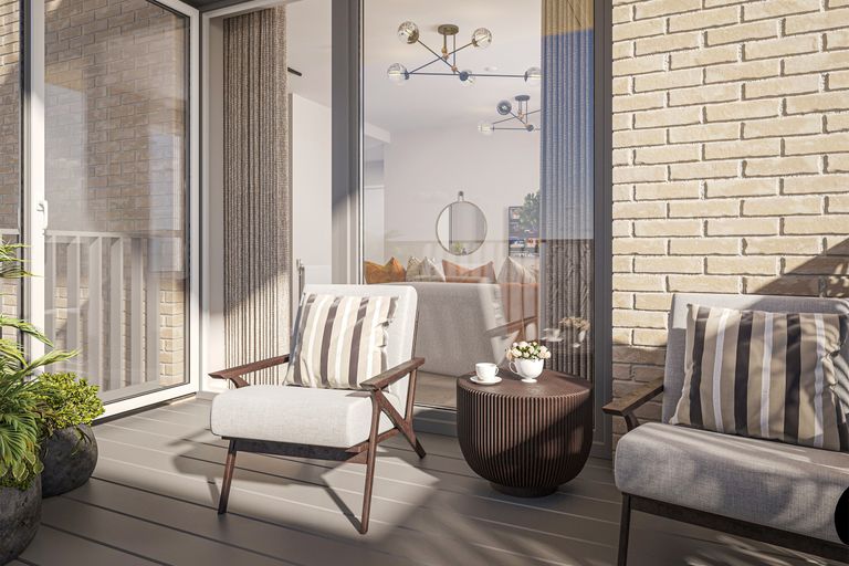 Property 2 of 6. Fenton Apartments (1Bed) - Balcony