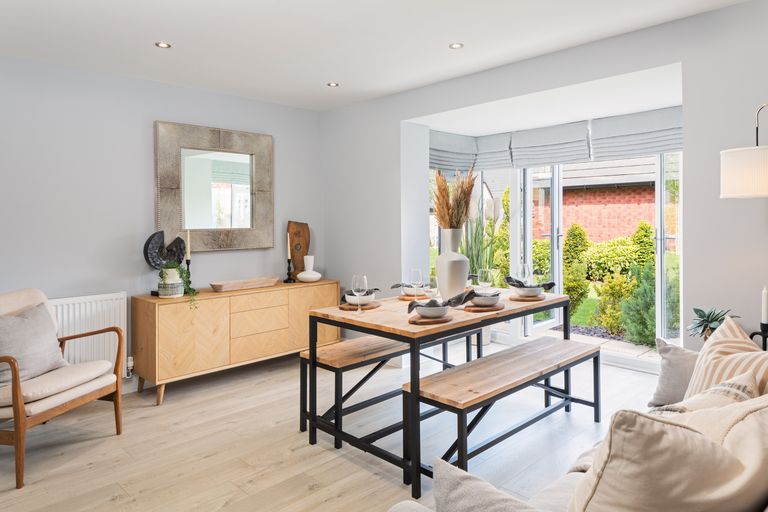 Property 3 of 10. Dining Area In The Greenwood 3 Bedroom Home