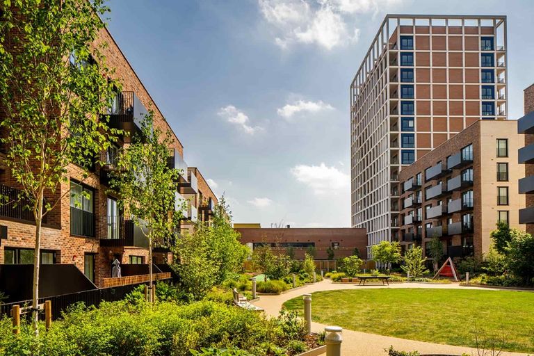 Property 1 of 13. The Development Is Centred Around The Podium Gardens