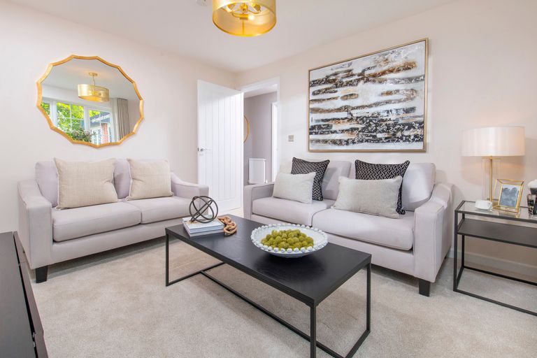 Property 2 of 13. Indicative Living Room, Contemporary Modern Decoration