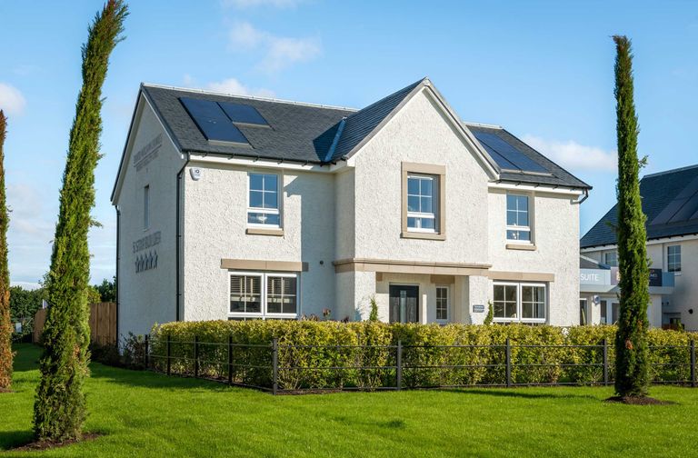 Property 1 of 10. External View Of 4 Bedroom Glenbervie  Home