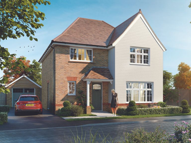 Property 1 of 10. Cambridge CGI External With White Cladding