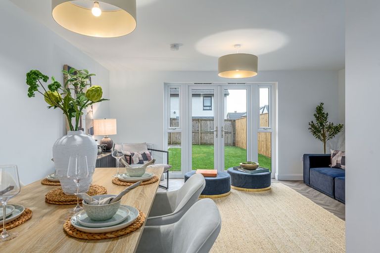 Property 1 of 9. Dining Area In 4 Bedroom Stewarton House Type
