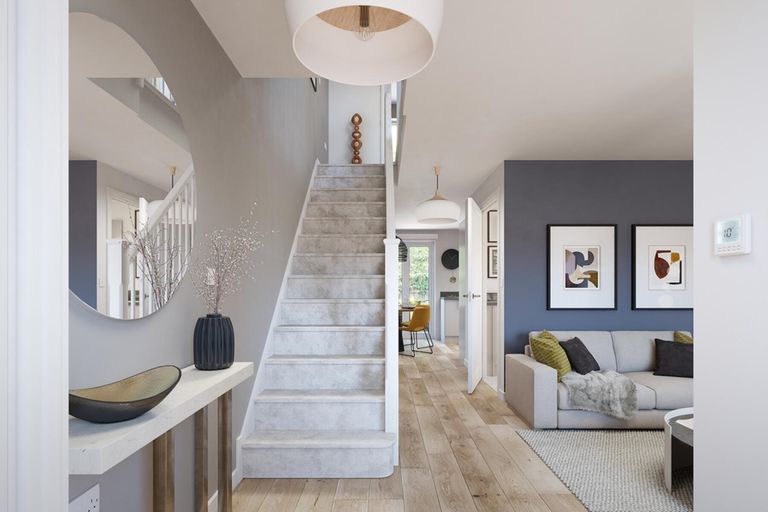 Property 2 of 11. The Entrance Hallway Opens Onto The Open Plan Ground Floor