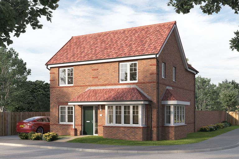 Property 1 of 10. Computer Generated Image, Indicative Exterior, New Build Home