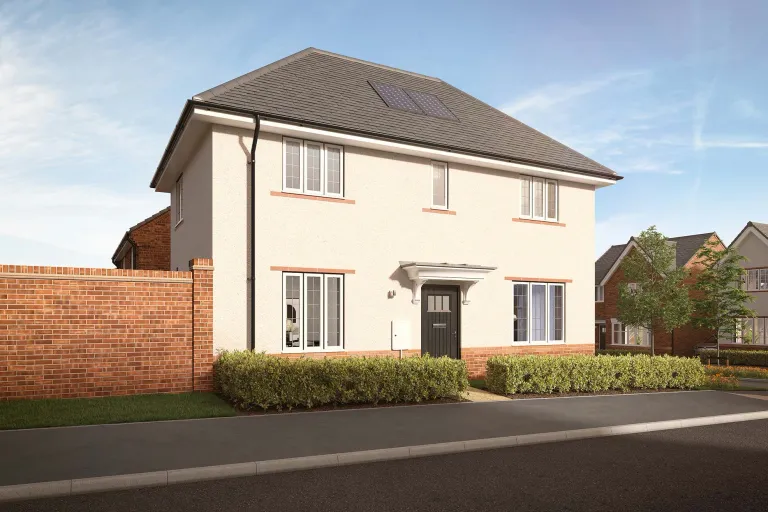 Property 1 of 10. Exterior Lawrence Three Bedroom New Build