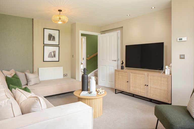 Property 3 of 9. Lounge Area In The Archford 3 Bedroom Home