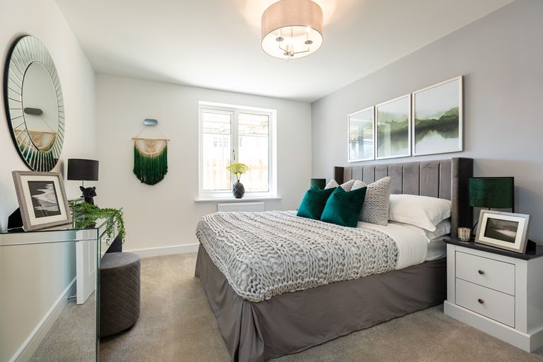 Property 3 of 7. A Generous Bedroom Has Space For A Double Bed And Optional Storage
