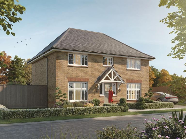 Property 1 of 10. External CGI Brick Of The Harrogate, 4 Bedroom House