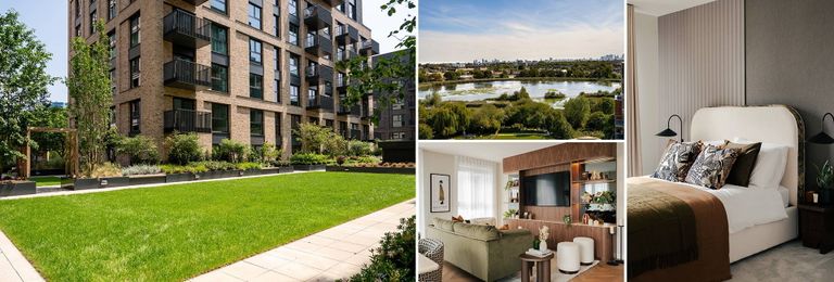 Property 1 of 1. A Montage Of Exterior And Interior Images From A Home At Woodberry Down