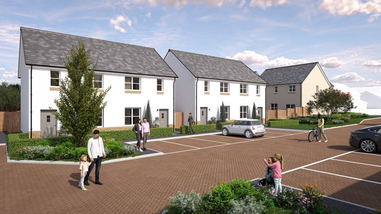 Property 1 of 8. CGI Street View Of Wellwater 