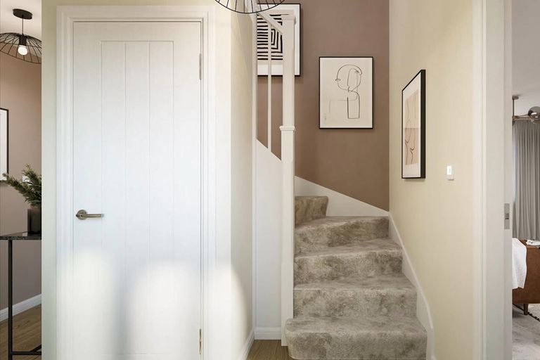 Property 3 of 12. The Monro Has A Bright Hallway