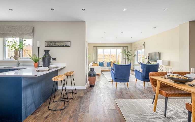 Property 1 of 13. The Open Plan Kitchen Diner With Garden Room Is The Hub Of This Home